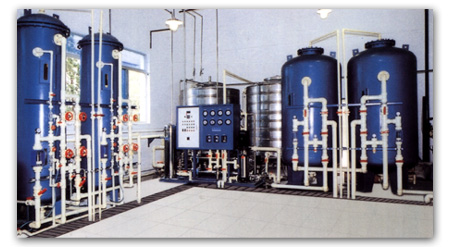 工業用超純水、純水工藝方案示意